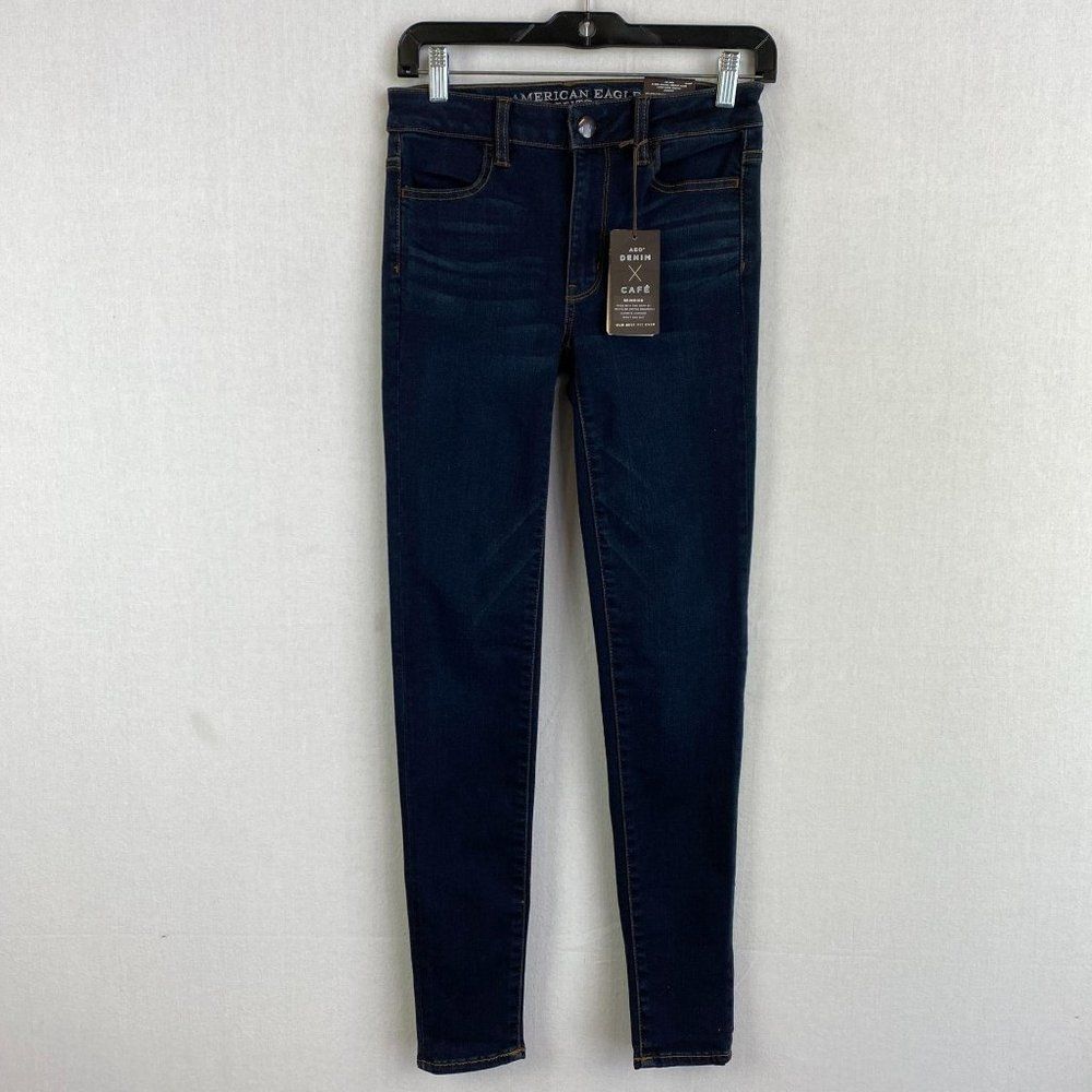 AMERICAN EAGLE OUTFITTERS Blue Skinny Jeans NWT